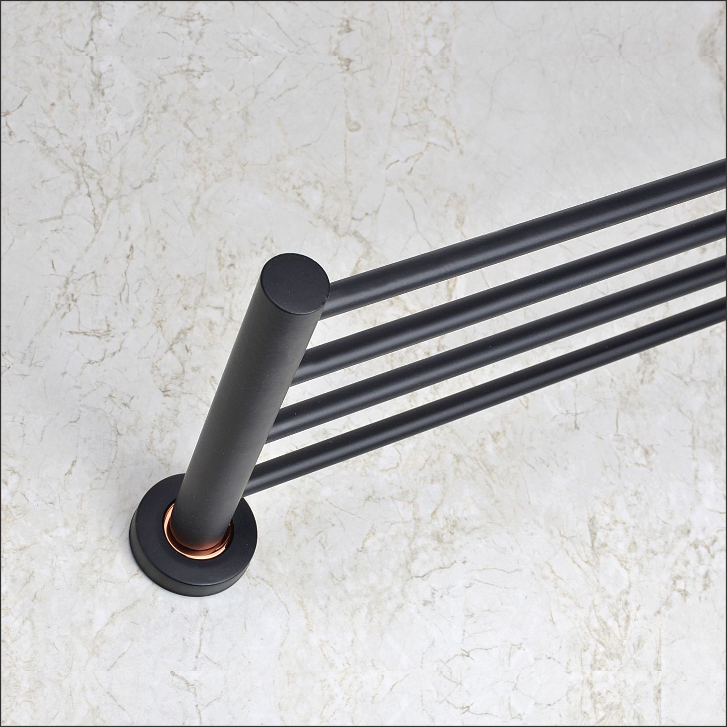 Black Round Rack
