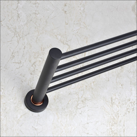 Black Round Rack